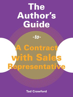 cover image of The Author's Guide to a Contract with Sales Representative